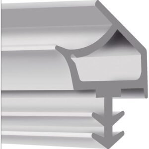 Türanschlagdichtung - Türanschlagdg.K2953 L.5m z.Einfräsen TPE blk beige ELLEN – Bild 1