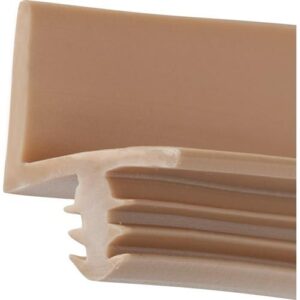 Türanschlagdichtung - Türanschlagdg.L 2755 L.5m z.Einfräsen TPE blk weiß ELLEN – Bild 1