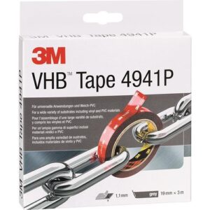 Montageband - Montageband VHB Tape 4941P grau L.3m B.19mm Rl.3M – Bild 1