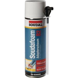 1K-Montageschaum - 1K-Montageschaum SOUDAFOAM 500 ml B2 champagner m.Einw.-Handsch.Dose SOUDAL – Bild 1