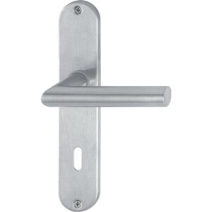 Langschildgarnitur - Langschildgarnitur Ams.E1400Z/302 VA F69 OB 72mm HOPPE – Bild 1