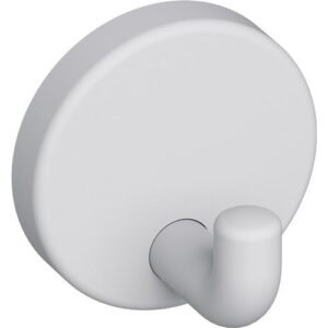 Einzelhaken - Einzelhaken 801.90B010 rechtwinklig geb.Hak.A.30mm PA ma 98 signalweiß – Bild 1