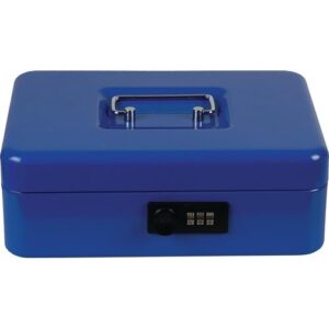 Geldkassette - Geldkassette MONEY CODE B.250xH.90xT.180mm blau lack.BURG-WÄCHTER – Bild 1