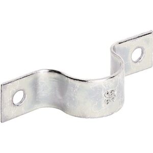 Rohrschelle - R.schelle L109xB25xH36mmStahl galv.verz,dickschpassivie f.Rohre31,8mm 1 1/4? – Bild 1