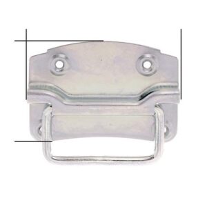 Kistengriff - Kistengriff Höhe85mm Breite120mm STA galv.verz.d.pass.Löcher 4 GAH – Bild 1