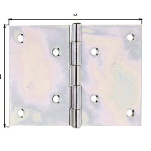 Scharnier - Scharnier H.100mm B.152mm S.2,0mm STA sdmverz.breit GAH – Bild 1