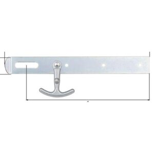 Überfalle - Überfalle L.250x30mm B.30mm STA galv.verz.d.pass.m.Hak.GAH – Bild 1