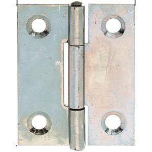 Scharnier - Scharnier H.41mm B.33mm S.1,0mm STA sdmverz.halbbreit GAH – Bild 1