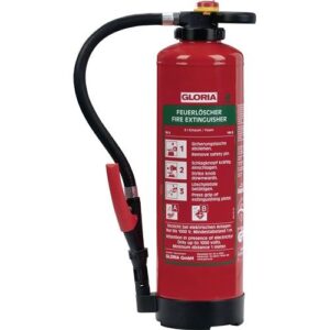 Schaumfeuerlöscher - Schaumfeuerlöscher 6l Aufladegerät Brandkl.34 A 144 B m.Wandh.GLORIA – Bild 1