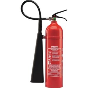 Kohlendioxidfeuerlöscher - Kohlendioxidfeuerlöscher 5kg 89 B m.Wandh. – Bild 1