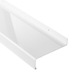 Fensterbänke Alu weiss  Ral 9016 - 165 mm weiss  Ral 9016 – Bild 1