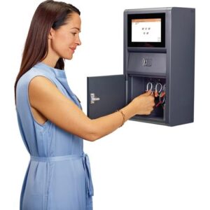 Elektronischer Schlüsselschrank - Elektronischer Schlüsselschrank V-Touch-Pro H472xB250xT173mm Drehriegelschloss – Bild 2