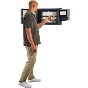 Elektronischer Schlüsselschrank - Elektronischer Schlüsselschrank M-Touch-Pro-10L H396xB846xT160 Drehriegelschloss – Bild 3