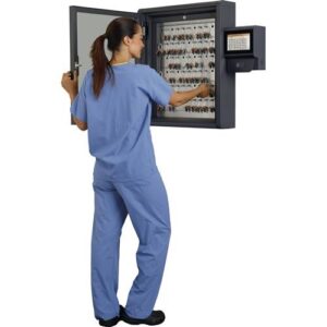 Elektronischer Schlüsselschrank - Elektronischer Schlüsselschrank S-Touch-Pro-40L H640xB846xT160 Drehriegelschloss – Bild 2