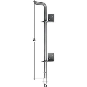 Bodenschieber - Bodenschieber L400xS16mm STA verz.verzinkt A Bolz.-Tor 30mm GAH – Bild 1