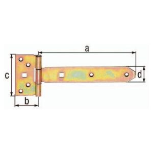 Kreuzgehänge - Kreuzgehänge L.292 x 44xB.92 x 34xS.3mm VA GAH – Bild 1