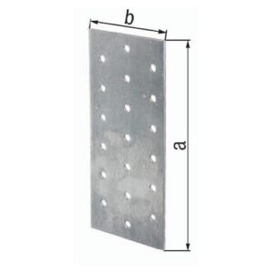 Lochplatte - Lochplatte 160x40x2 sdmverz.EN 14545:29-2 GAH – Bild 1