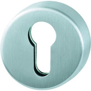 Schlüsselrosette - Schlüsselrosette E42HS VA F69 Schildst.10mm PZ rd.HOPPE – Bild 1