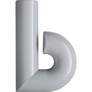 Hausnummer - Hausnummer Buchstabe b Spezial-Polyamid 90 tiefschwarz 137,5mm D.33mm HEWI – Bild 1