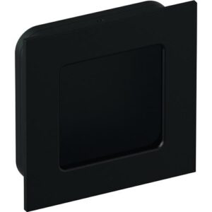 Schiebetürmuschel - Schiebetürmuschel 544.60B PA 90 tiefschwarz ma quad.TS ab 17mm f.HLT – Bild 1