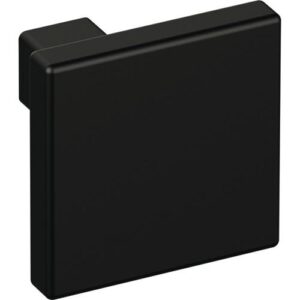 Möbelknopf - Möbelknopf 547.32B2 Ku.90 tiefschwarz ma HEWI – Bild 1