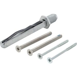 Befestigungsset - Bef-set.Sertos© K/G 65-70mm M5x80+4,0x75 4-KT.8x90mm HOPPE – Bild 1