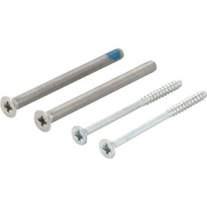 Befestigungsset - Bef-set.Sertos© G/G 60-65mm M5x75+4,0x70 4-KT.o.HOPPE – Bild 1