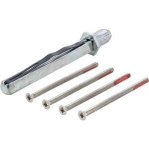 Befestigungsset - Bef-set.Sertos© FS-K/G 65-70mm M4x75 4-KT.9x90mm HOPPE – Bild 1