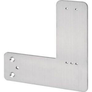 Montageplatte - Montagepl.Mont.an Rohrrahmentür Türwächter DENI DIN L/R L210xB160mm DENI – Bild 1