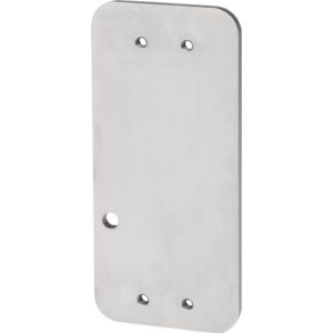 Montageplatte - Montagepl.z.Kleben Türwächter DENI L125xB57mm DENI – Bild 1