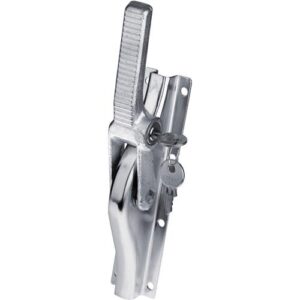 NW Tortreibriegel aufliegend verzinkt - Tortreibriegel 902Z DIN links/ re.verz.Gusseisen 23mm Vierkantst.13x13mm FUHR – Bild 1