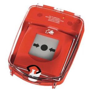 Schutzhaube - Schutzhaube e-Cover o.Öffnungsalarm z.Sicherung v.Druckknopfmeldern Ku.rot GFS – Bild 1