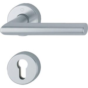 Feuerschutzgarnitur - FS-Garnitur Ams.FS-1400/42H/42HS Alu.F1 D/D TS 45-65mm PZ rd.DIN L/R HOPPE – Bild 1