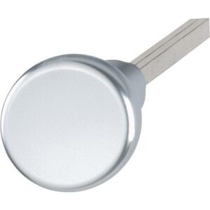 Knopfdrückerpaar - Knopfdrückerpaar 54/54 Material Alu.F1 drehb.4-KT.8mm HOPPE – Bild 1
