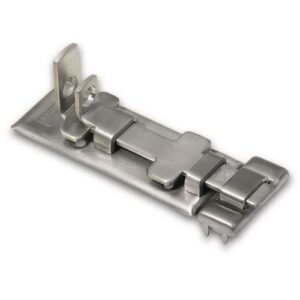 Panzerriegel - Panzer-Riegel L.60mm B.23mm VA Ösen-D. 5mm BURG-WÄCHTER – Bild 1