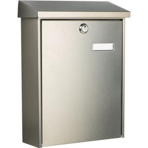 Briefkasten - Briefkasten Oslo 3767 NI H.400mm B.300mm T.110mm VA DIN C4 BURG-WÄCHTER – Bild 1