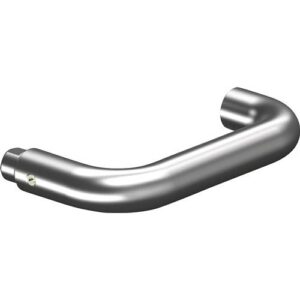 Türdrückerlochteil - Türdrückerlochteil OGRO 8100 Alu.F1/Satino 4-KT.8mm DIN L/R OGRO – Bild 1