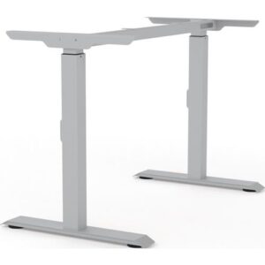 Tischgestell - Tischgestell weißalu.RAL 9006 H.900mm Schrauben BMB – Bild 1