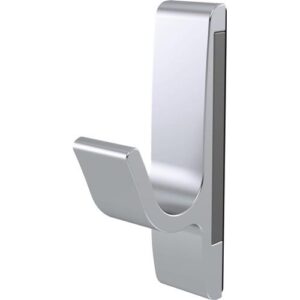 Magnet-Mantelhaken - Magnet-Mantelhaken 0150 einfach A.40mm Alu.silberf.elox.H.85mm HERMETA – Bild 1