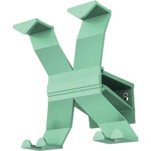 Wandgarderobe - Wandgarderobe Alu.4HakenLänge 170mm grün – Bild 1