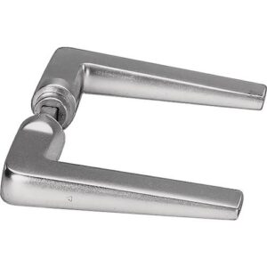 Türdrückerlochteil - Türdrückerlochteil 465L LM F1/silberf.Schlosskästen ger.4-KT.8mm AMF – Bild 1