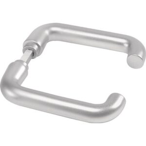 Türdrückerpaar - Türdrückerpaar 475 LM 105 o.Rosetten 4-KT.8mm AMF – Bild 1