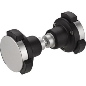 Knopfdrückerpaar - Knopfdrückerpaar 490GN Material Alu.u.Ku.drehb.4-KT.8mm AMF – Bild 1