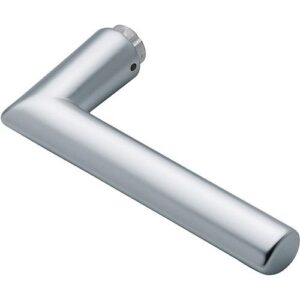 Türdrückerlochteil - Türdrückerlochteil Stock.1140 Alu.F1/naturf.4-KT.8mm DIN L/R HOPPE – Bild 1