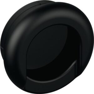 Einlassmuschel - Einlassmuschel 535MLB PA ma 90 tiefschwarz L.42mm B.42mm HEWI – Bild 1