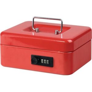 Geldkassette - Geldkassette MONEY CODE B.200xH.90xT.160mm rot lack.BURG-WÄCHTER – Bild 1