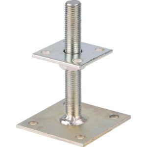 I-Pfostenträger - I-Pfostenträger 70x70x100x100x150mm galv.verz.d.pass.STA roh GAH – Bild 1