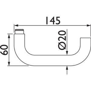 Tecwerk Schutzgarnitur - Schutzgarnitur NW-101-1 VA 72mm 36-53mm TECWERK – Bild 3