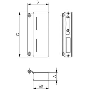 Gegenkasten - Gegenkasten 146ET-40 STA ktg 40mm AMF – Bild 3