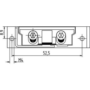 Elektrotüröffner - Elektrotüröffner A5000--A 6-24 V AC/DC Kompakt DIN L/R GEZE – Bild 3